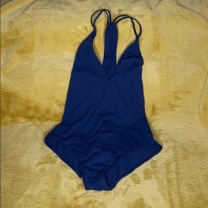 Eres braid trimmed swimsuit